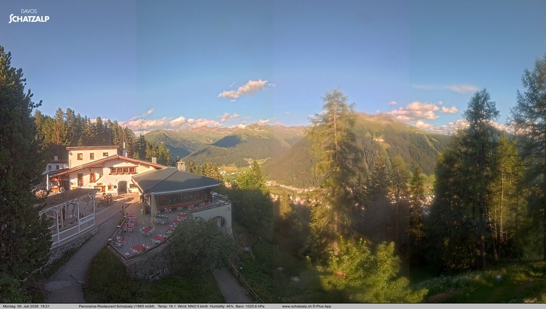 Davos: Schatzalp Panorama-Restaurant