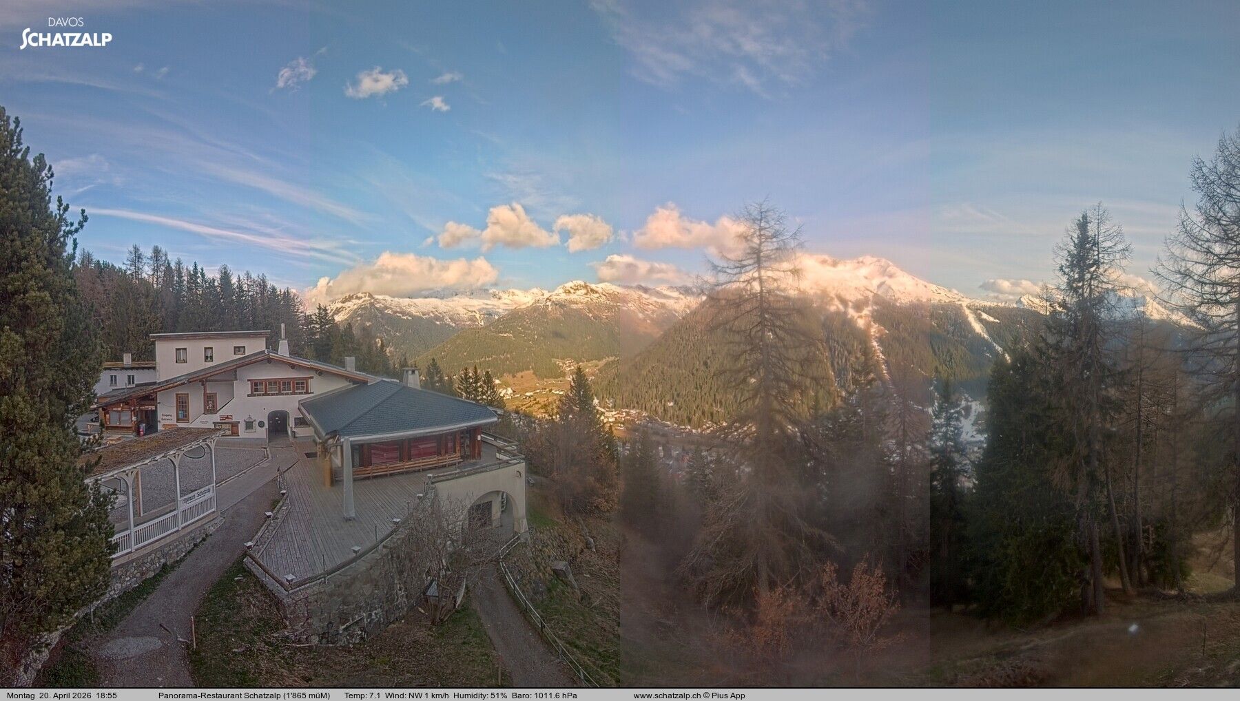 Davos: Schatzalp Panorama-Restaurant