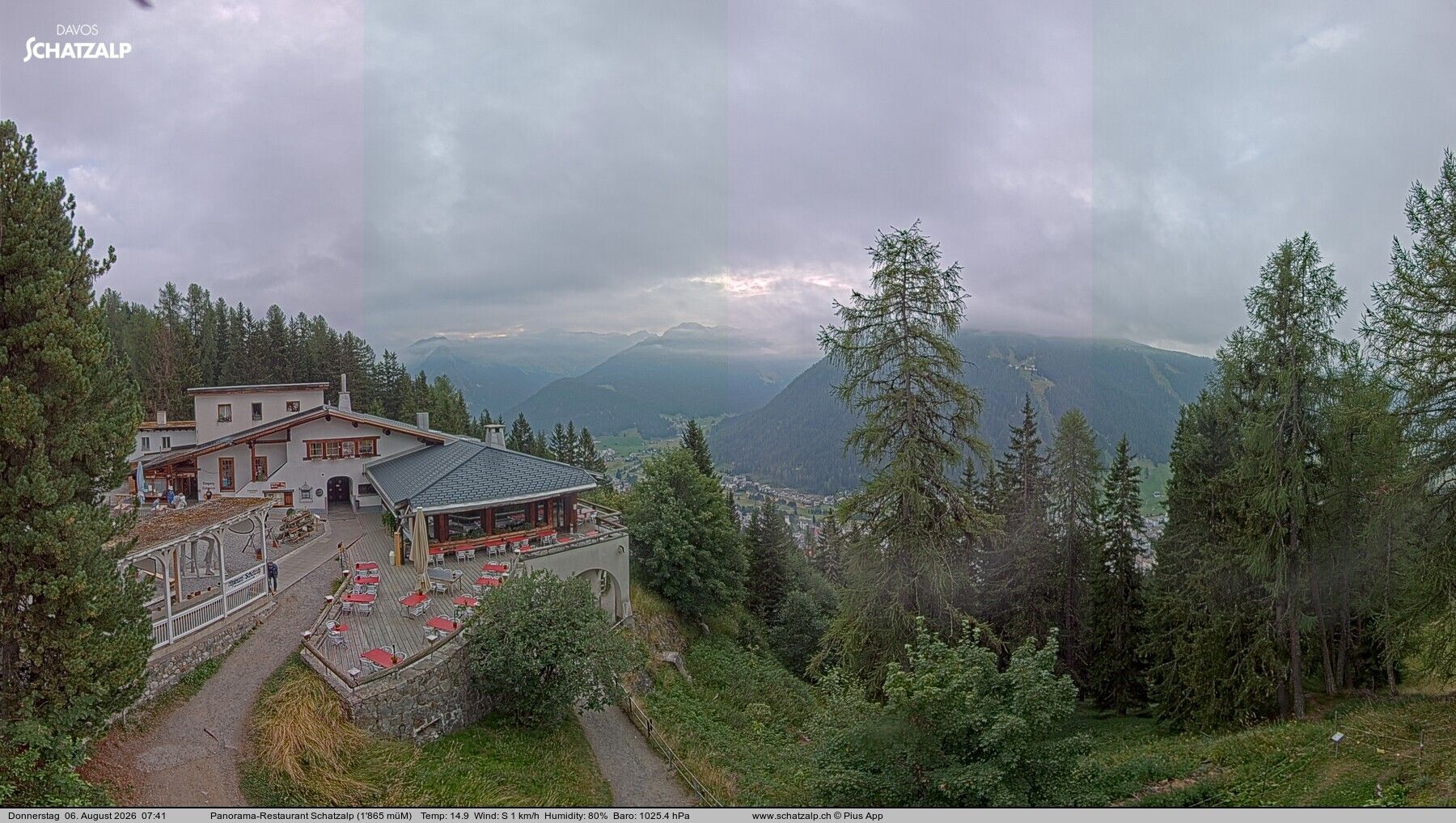 Davos: Schatzalp Panorama-Restaurant