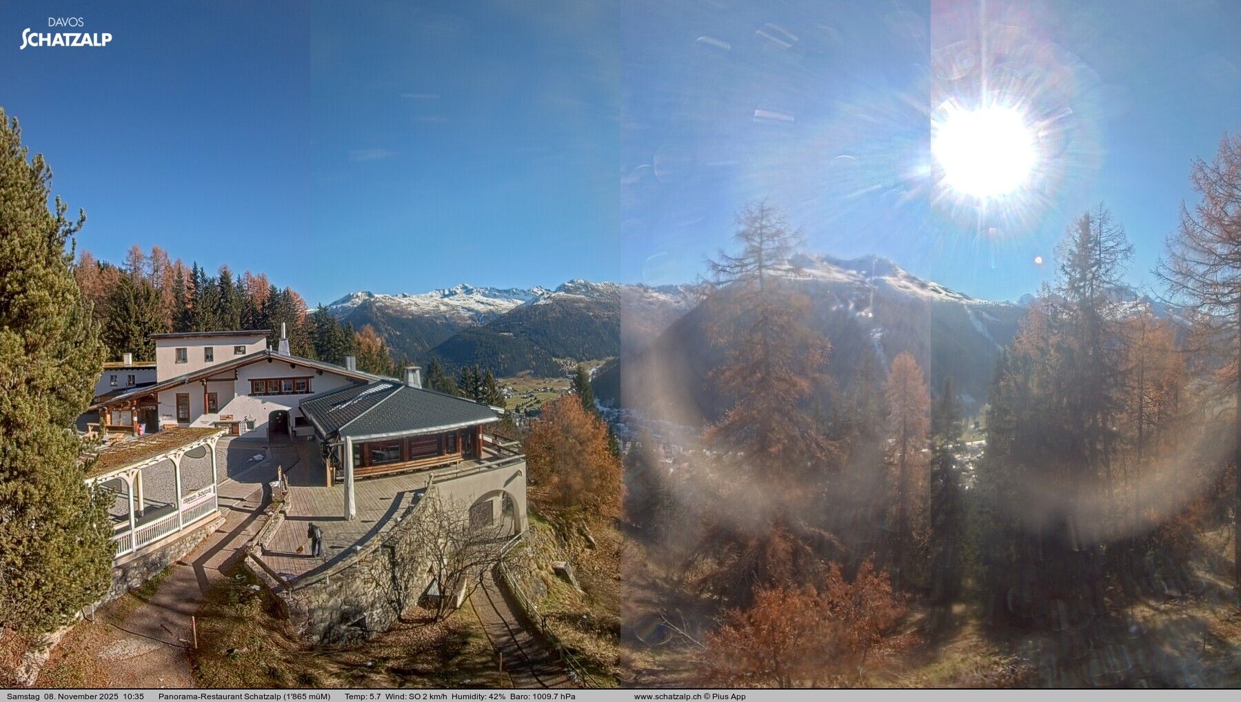 Davos: Schatzalp Panorama-Restaurant