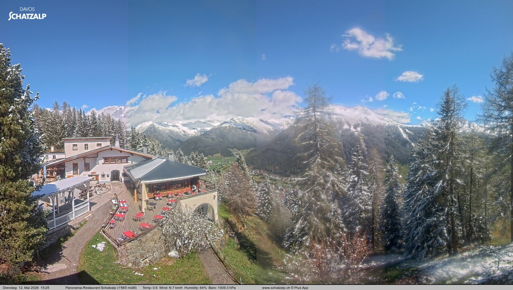 Davos: Schatzalp Panorama-Restaurant