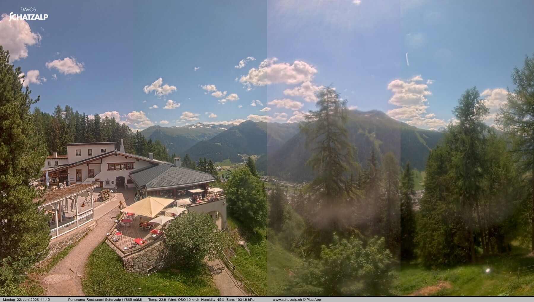 Davos: Schatzalp Panorama-Restaurant