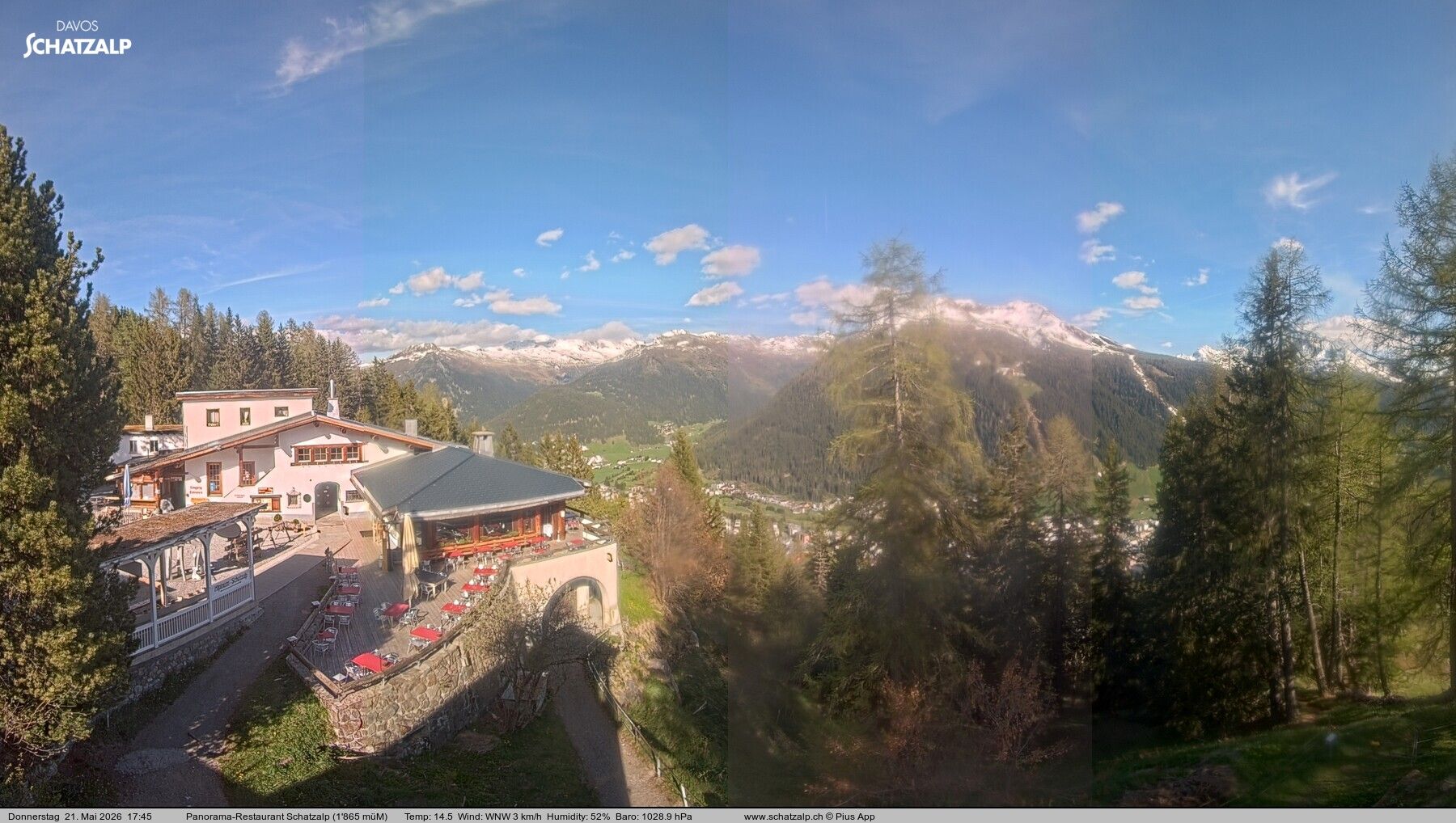 Davos: Schatzalp Panorama-Restaurant
