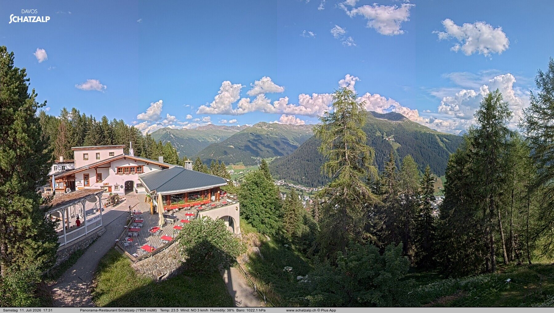 Davos: Schatzalp Panorama-Restaurant