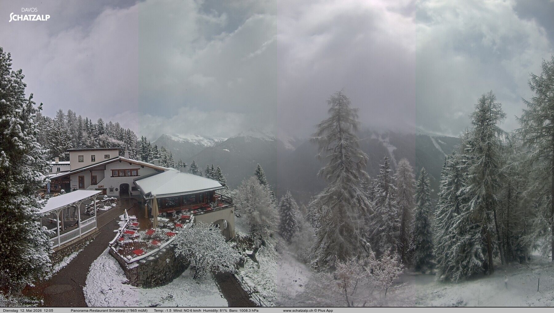 Davos: Schatzalp Panorama-Restaurant