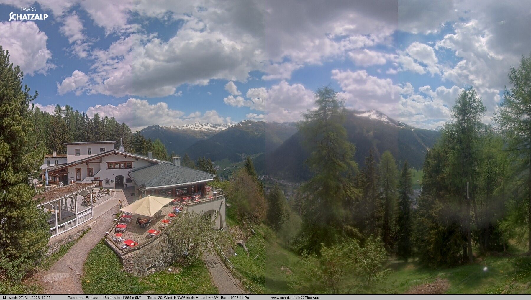 Davos: Schatzalp Panorama-Restaurant
