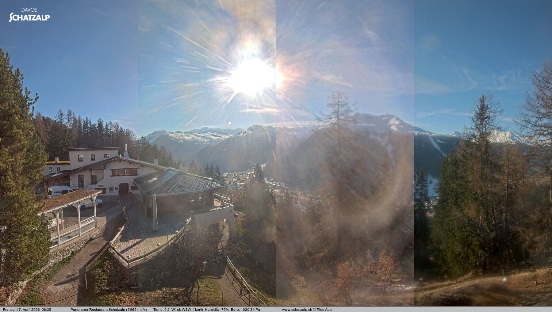 Davos: Schatzalp Panorama-Restaurant