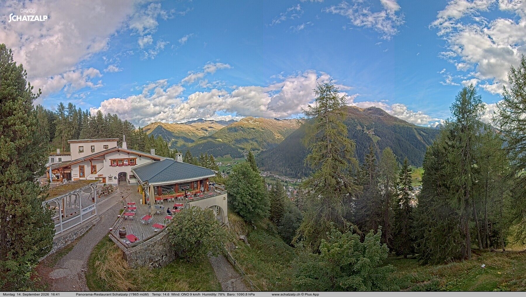 Davos: Schatzalp Panorama-Restaurant