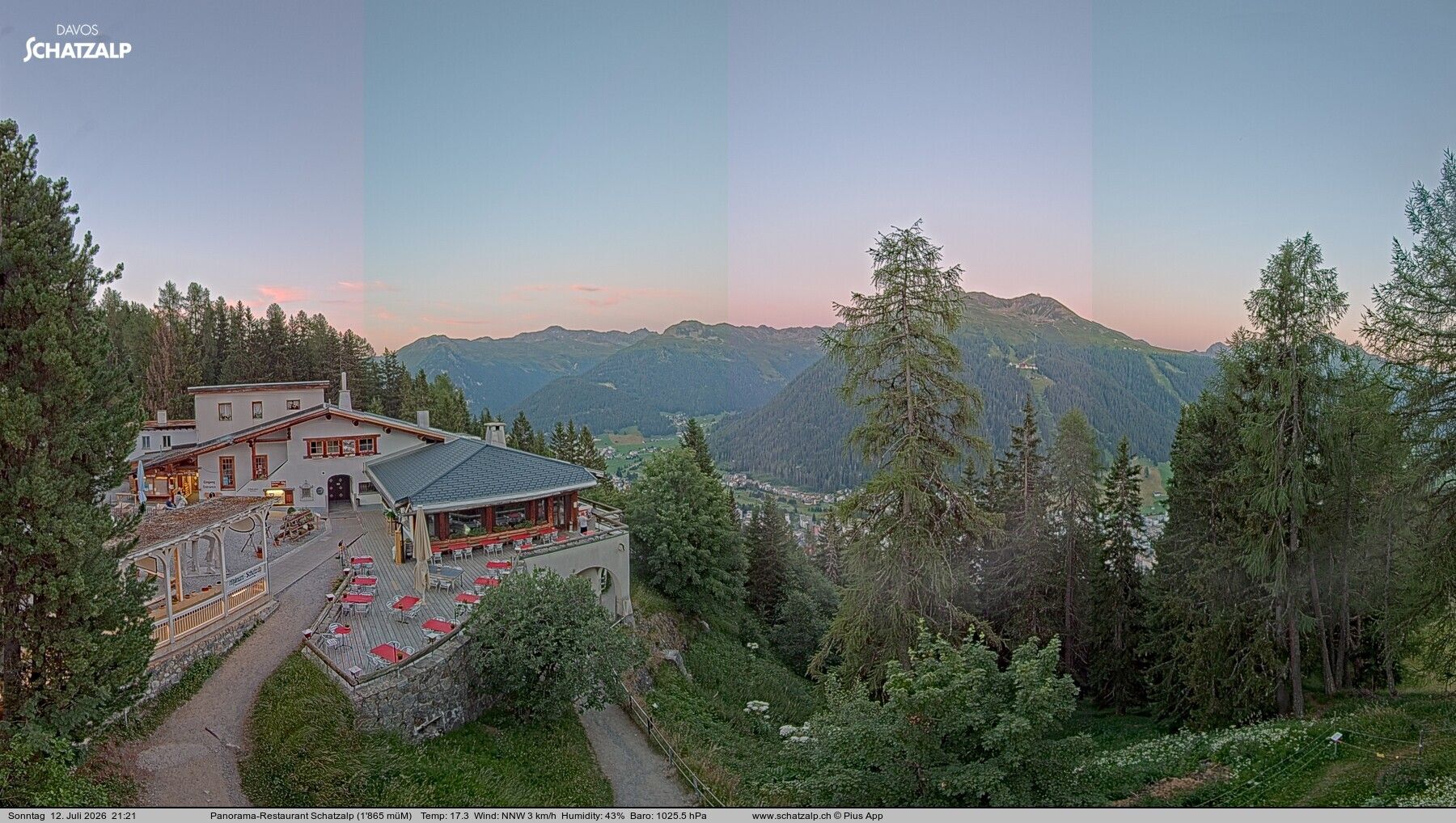 Davos: Schatzalp Panorama-Restaurant