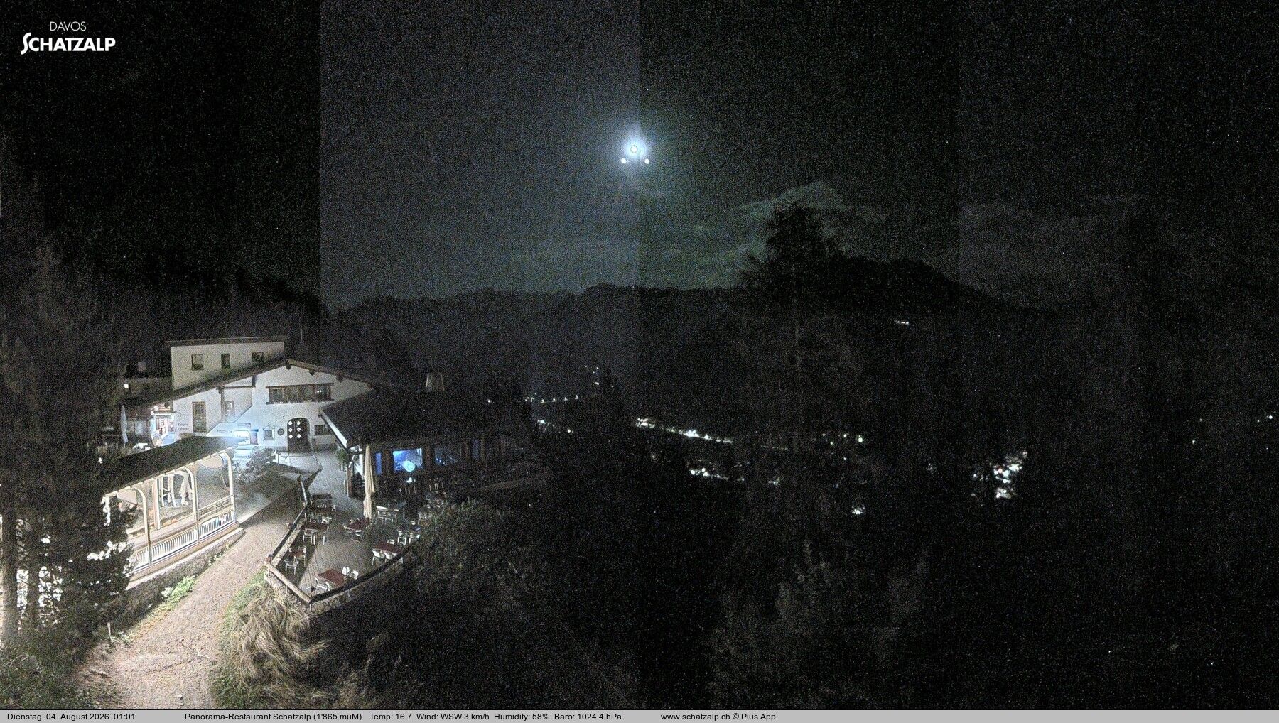 Davos: Schatzalp Panorama-Restaurant