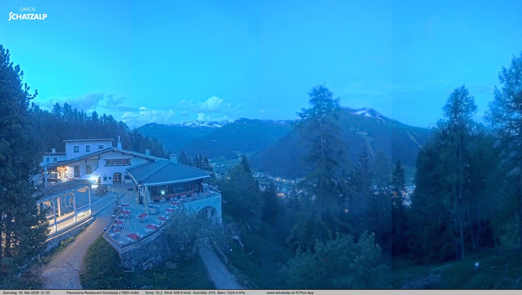 Davos: Schatzalp Panorama-Restaurant