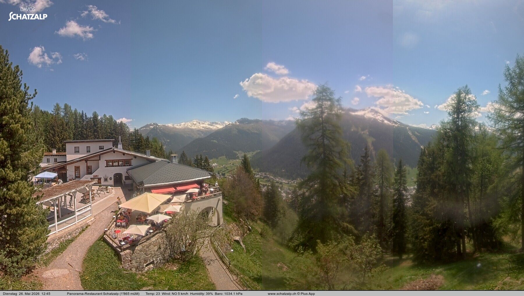 Davos: Schatzalp Panorama-Restaurant