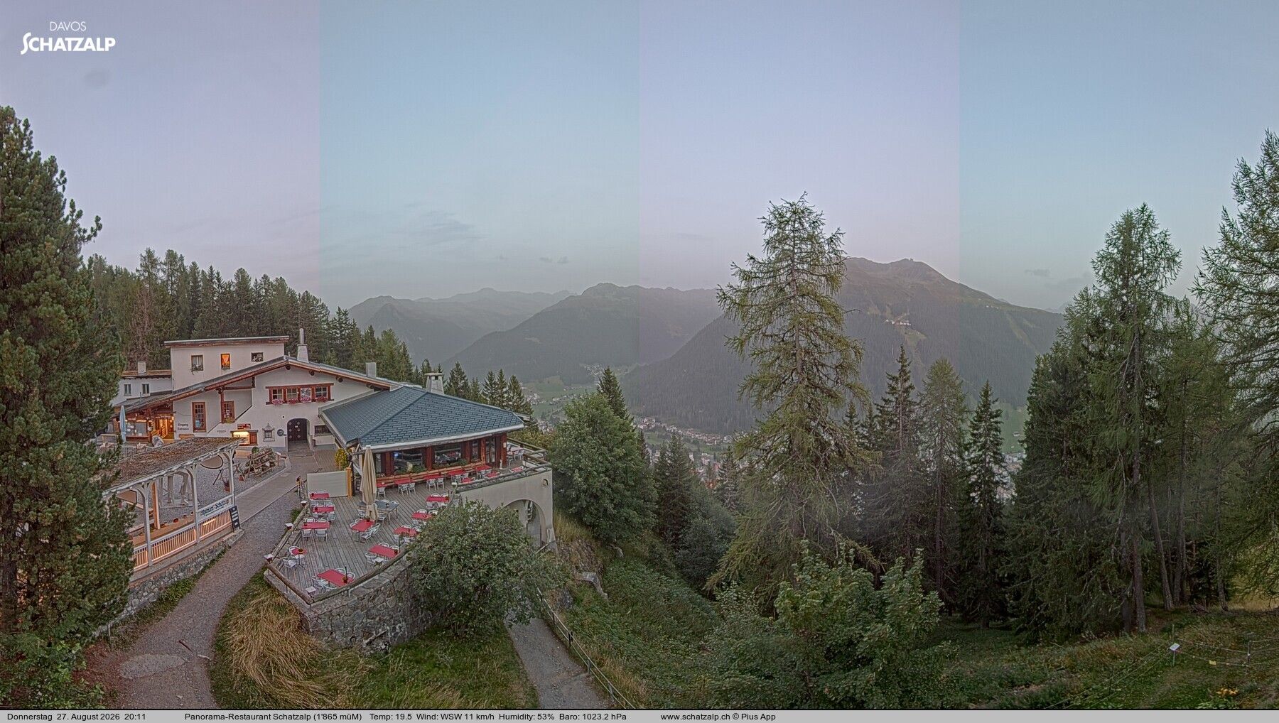 Davos: Schatzalp Panorama-Restaurant