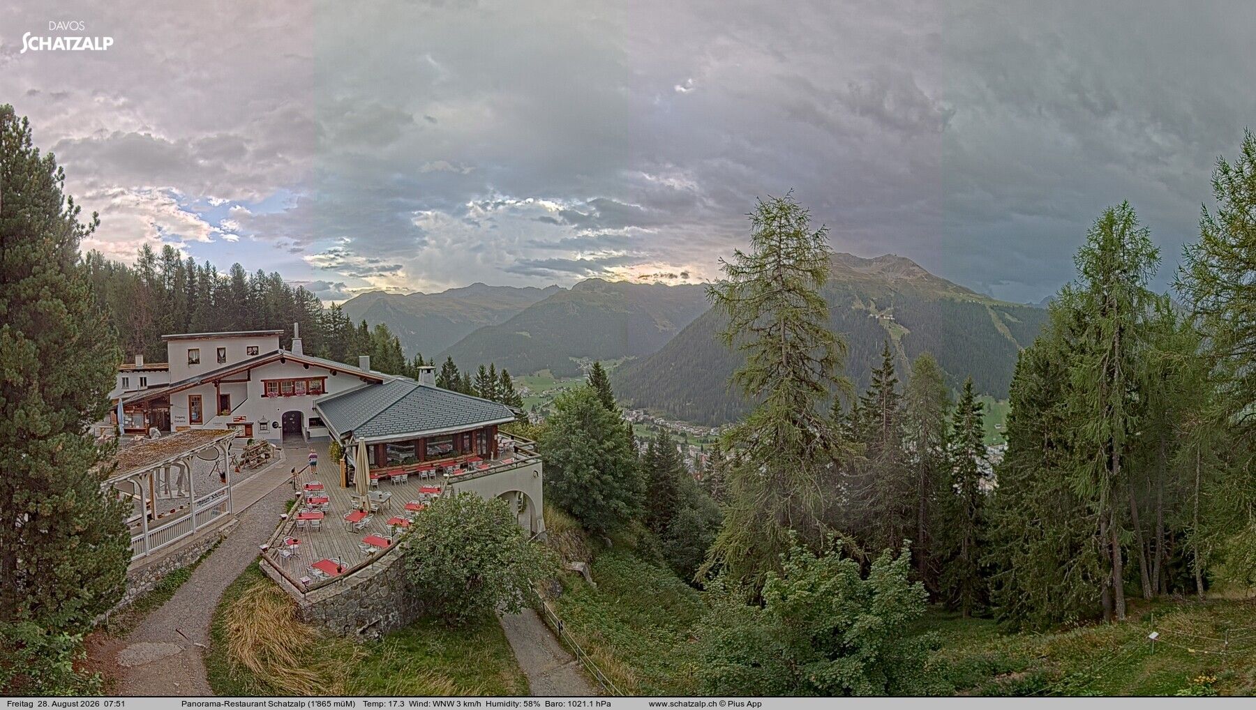 Davos: Schatzalp Panorama-Restaurant