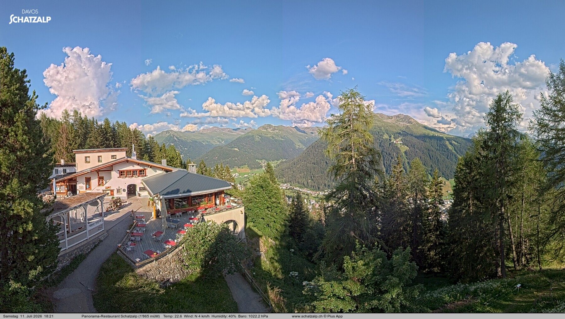 Davos: Schatzalp Panorama-Restaurant
