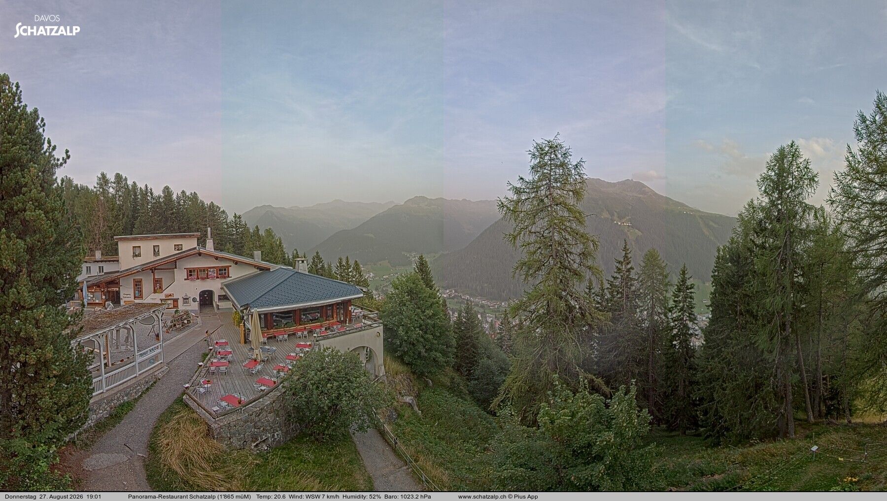 Davos: Schatzalp Panorama-Restaurant