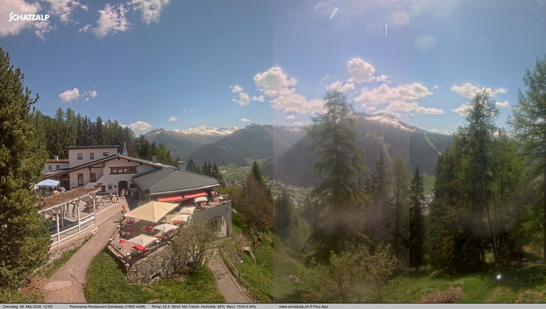 Davos: Schatzalp Panorama-Restaurant