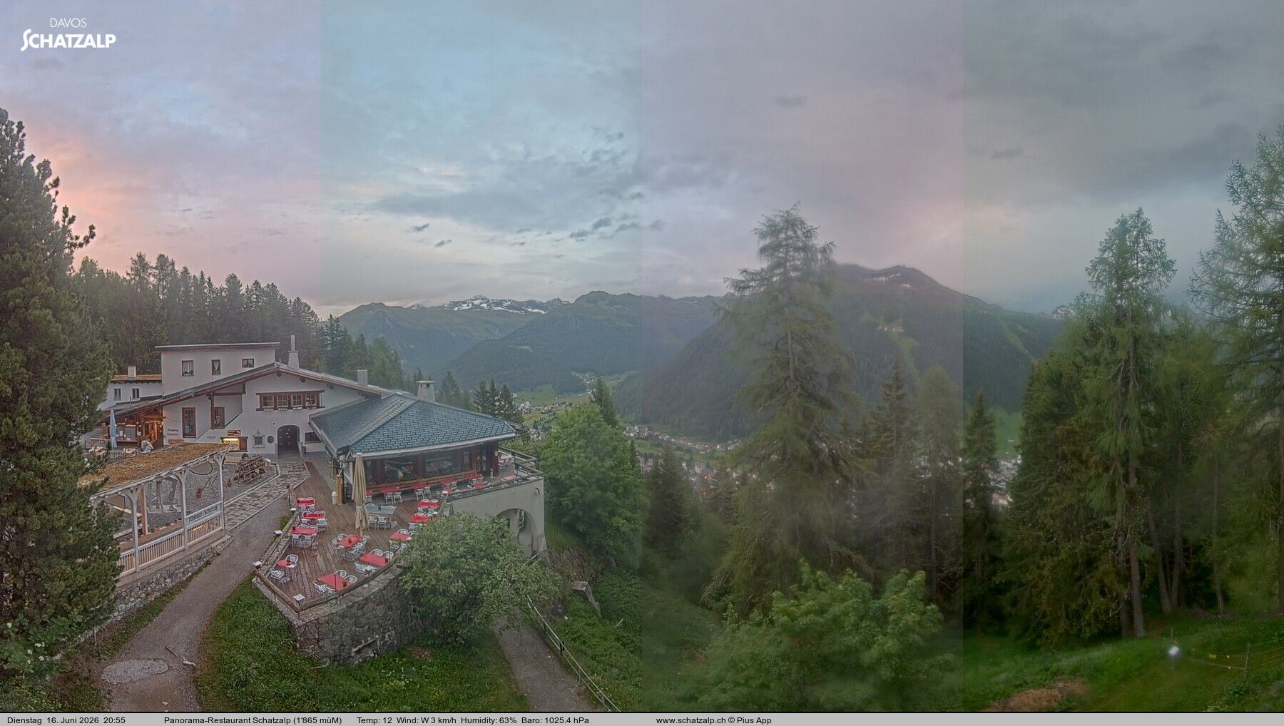 Davos: Schatzalp Panorama-Restaurant
