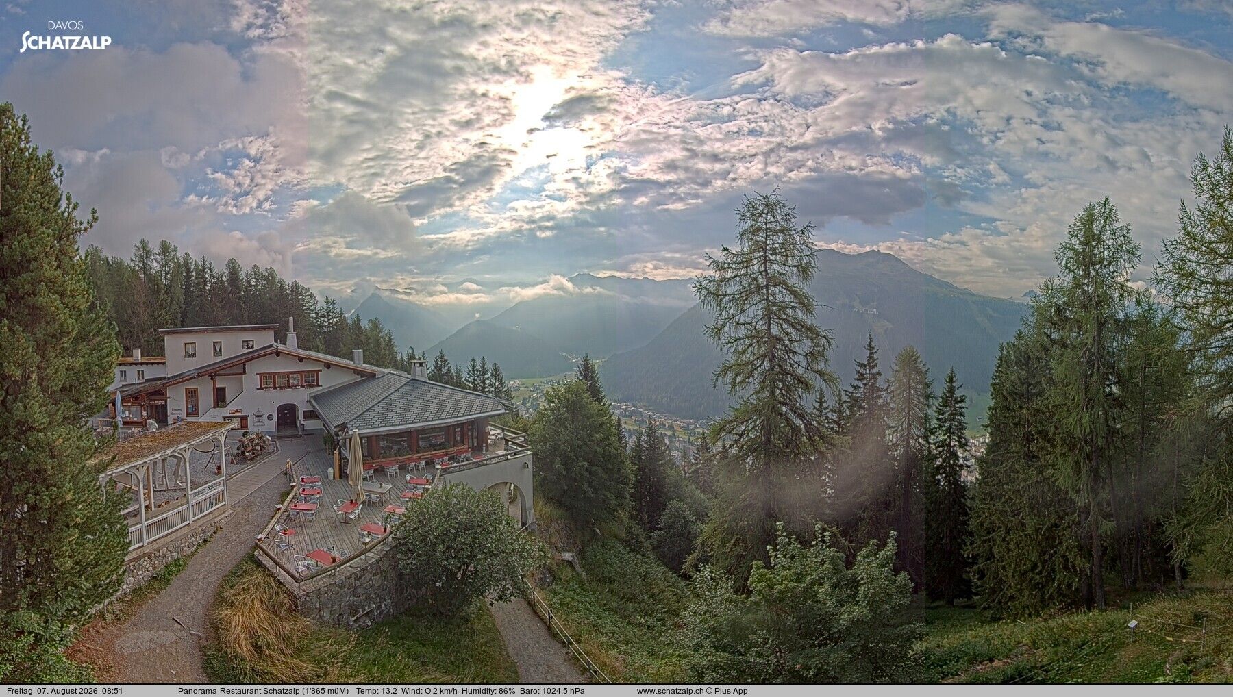 Davos: Schatzalp Panorama-Restaurant