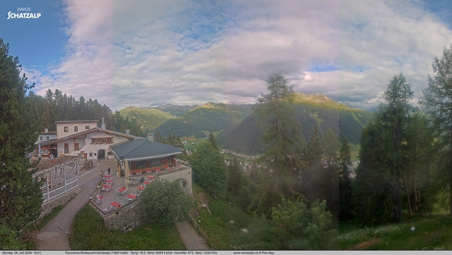 Davos: Schatzalp Panorama-Restaurant