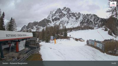 Preview delle webcam di Sexten - Sesto: Croda Rossa - Monte Elmo