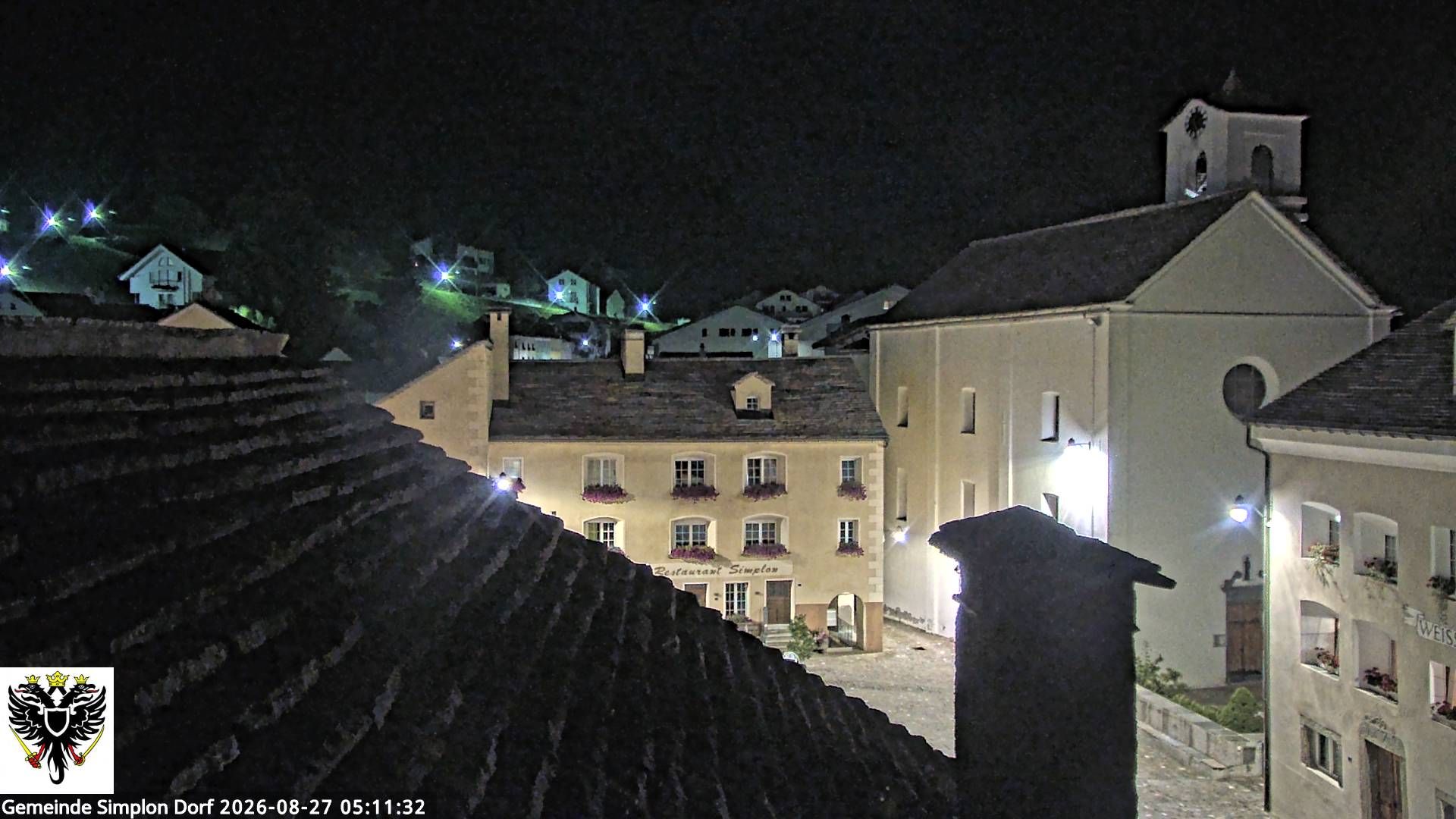 Simplon Dorf › Nordwesten: Kirche St. Gotthard - Dorfplatz