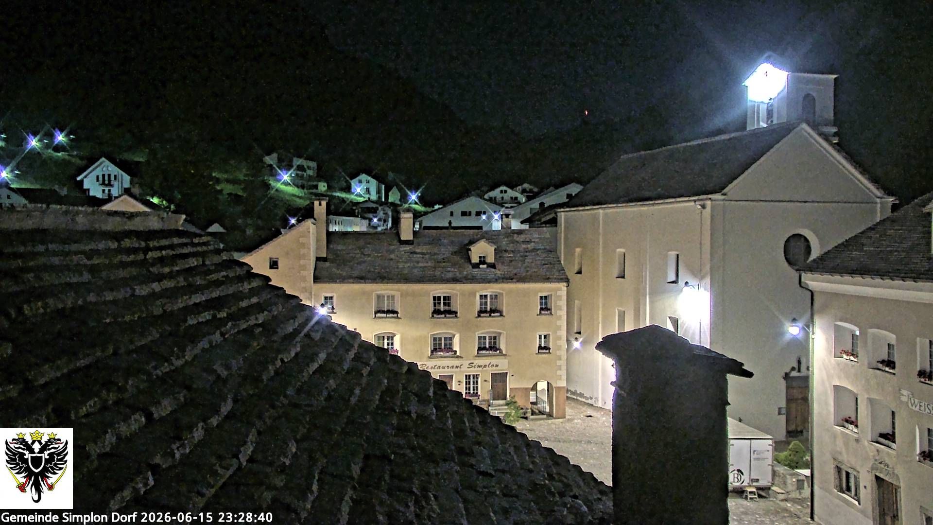 Simplon Dorf › Nordwesten: Kirche St. Gotthard - Dorfplatz