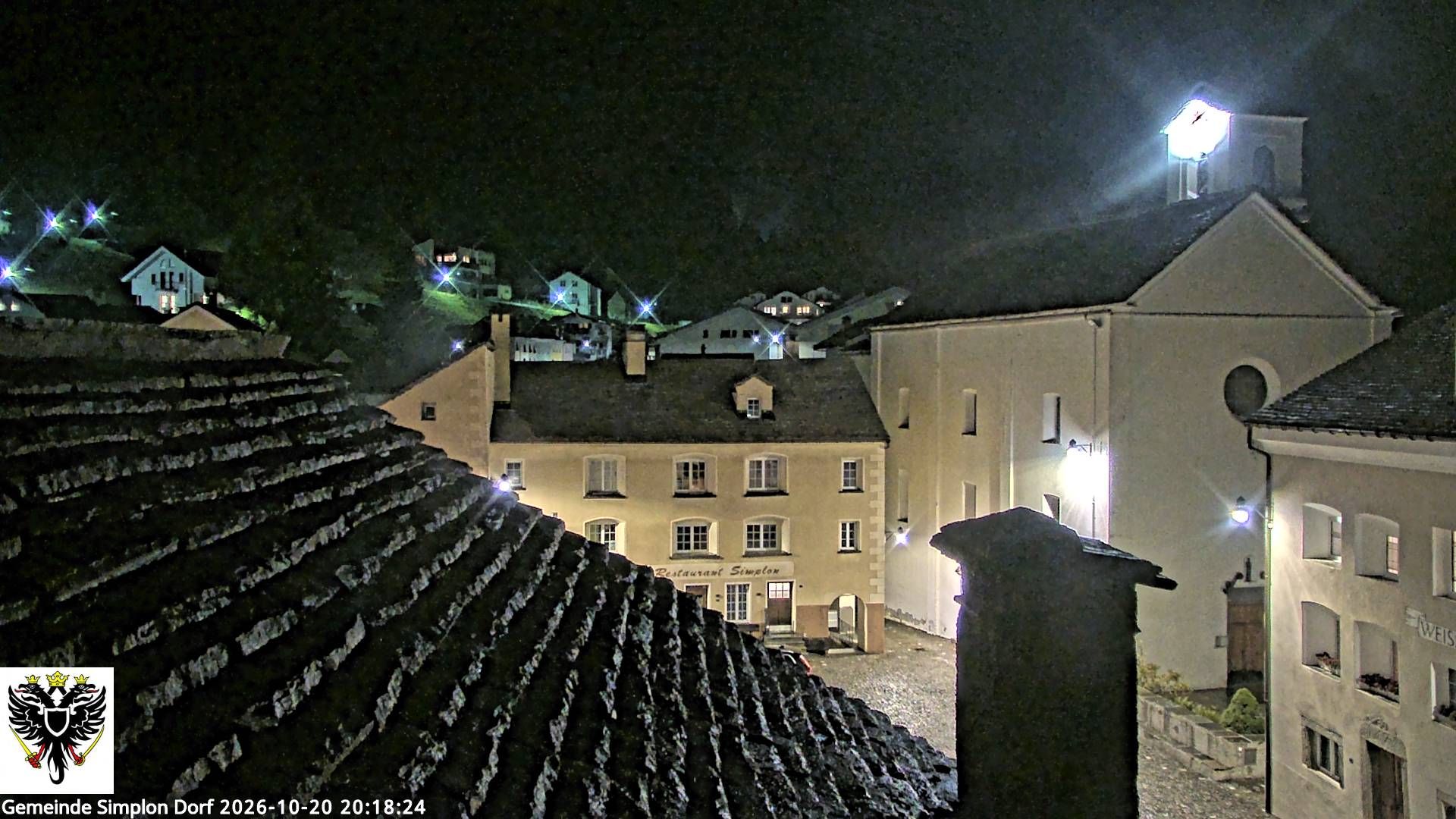 Simplon Dorf › Nordwesten: Kirche St. Gotthard - Dorfplatz