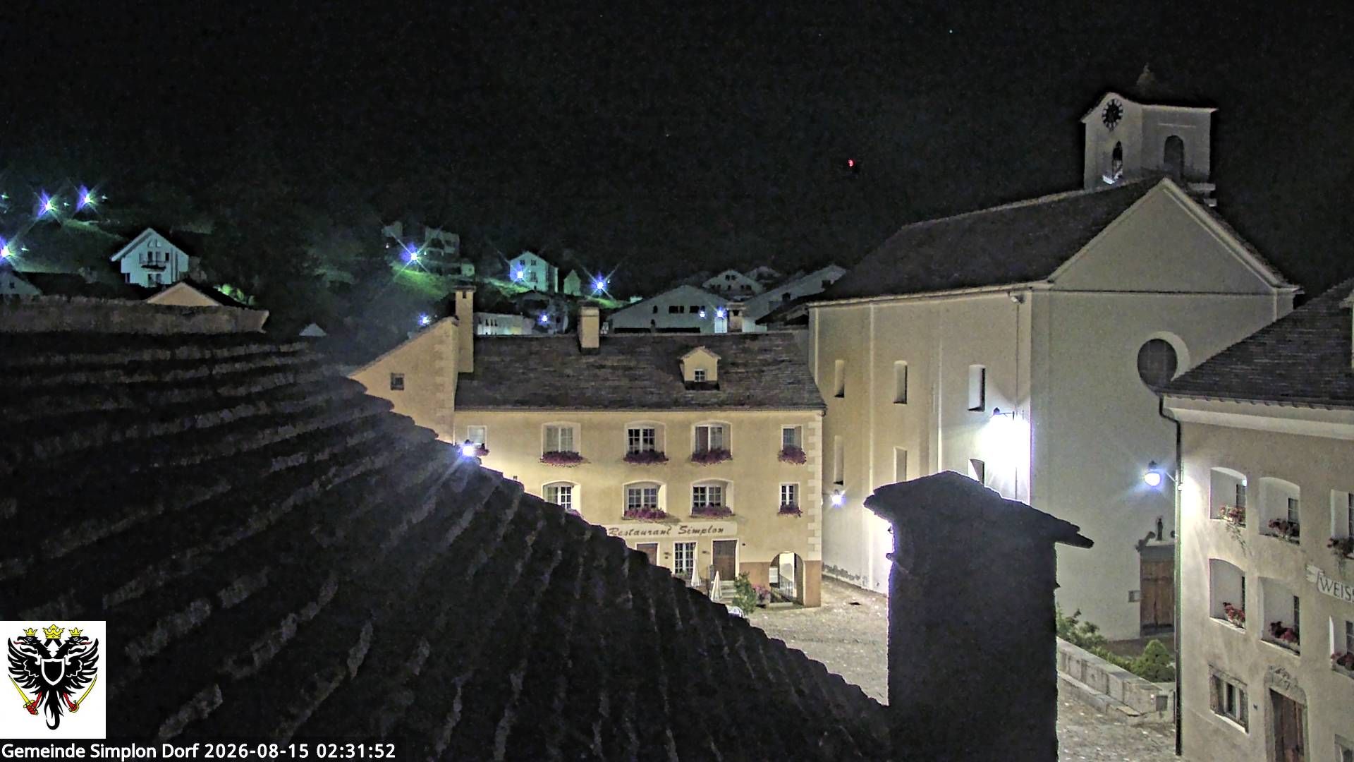 Simplon Dorf › Nordwesten: Kirche St. Gotthard - Dorfplatz