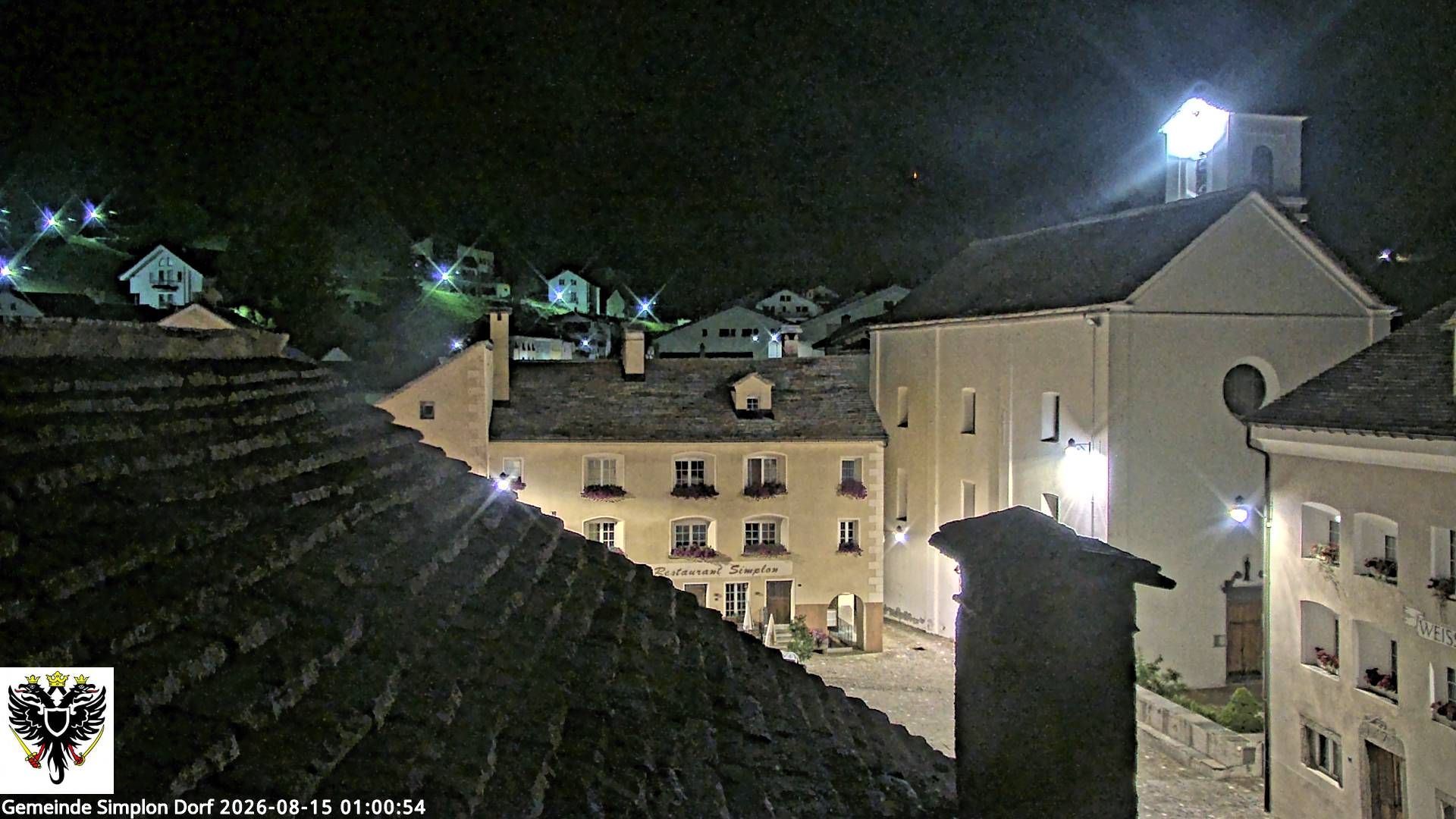 Simplon Dorf › Nordwesten: Kirche St. Gotthard - Dorfplatz