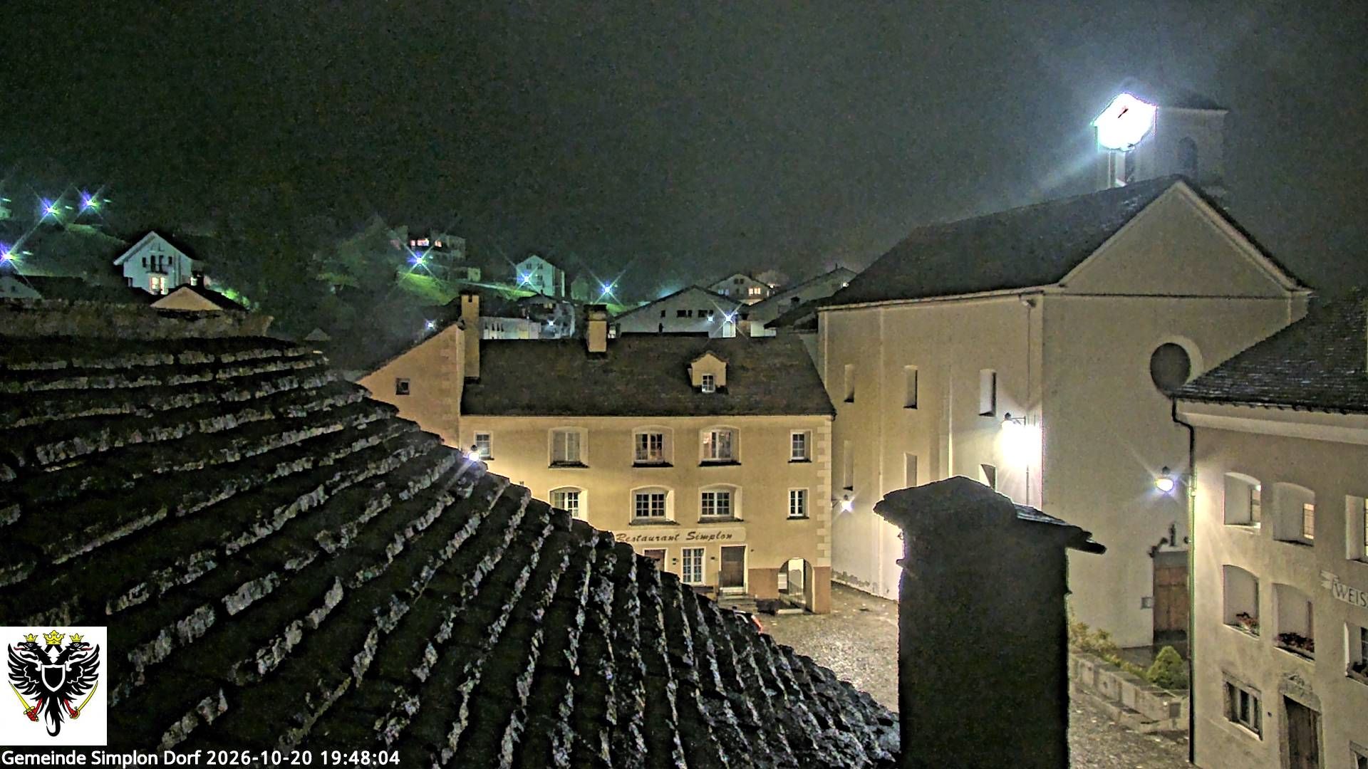 Simplon Dorf › Nordwesten: Kirche St. Gotthard - Dorfplatz