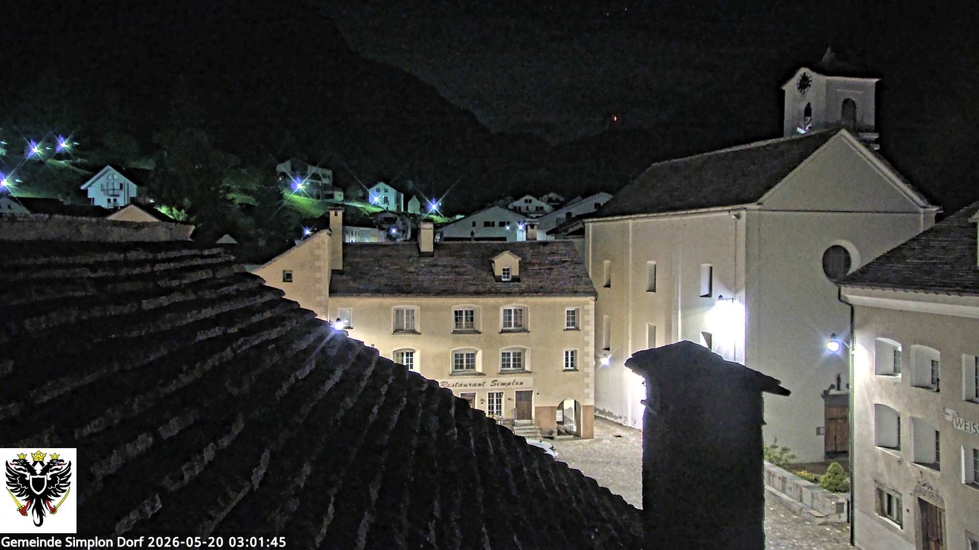 Simplon Dorf › Nordwesten: Kirche St. Gotthard - Dorfplatz