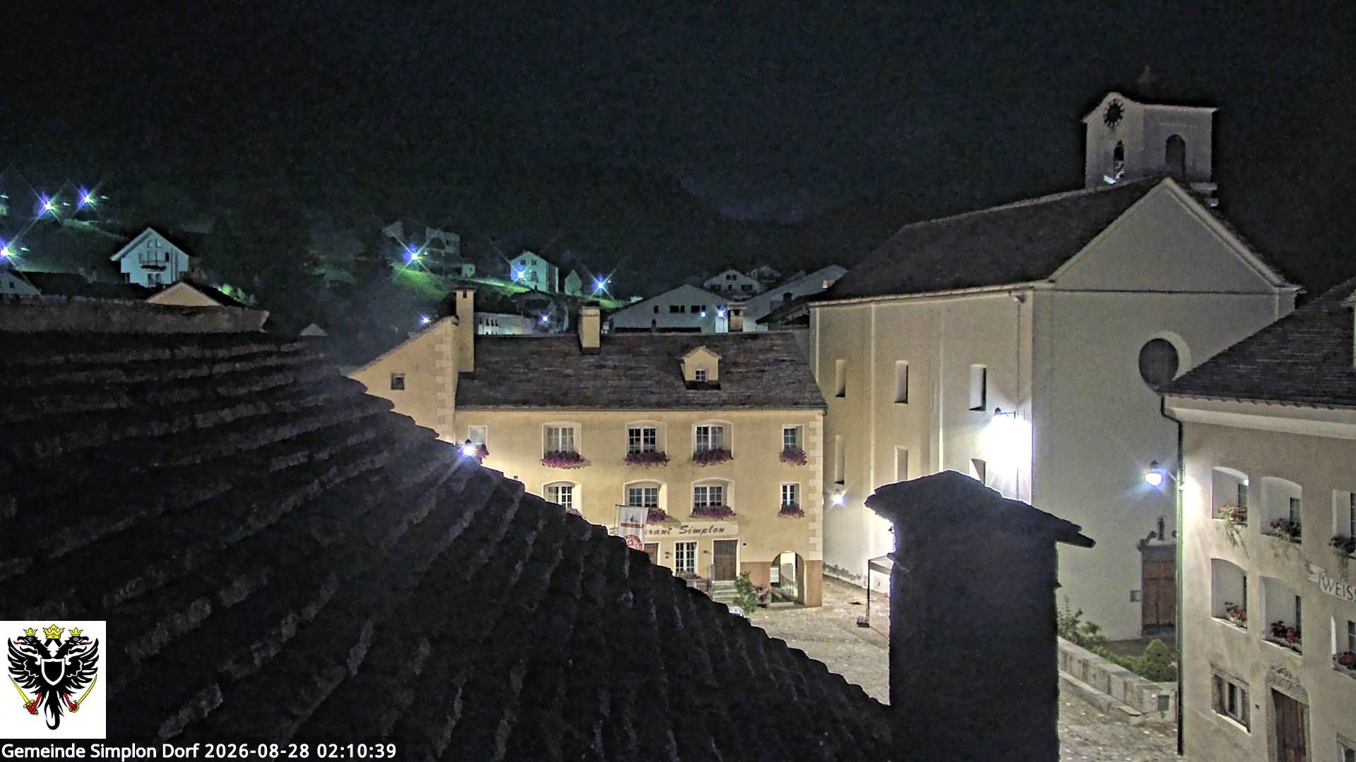 Simplon Dorf › Nordwesten: Kirche St. Gotthard - Dorfplatz