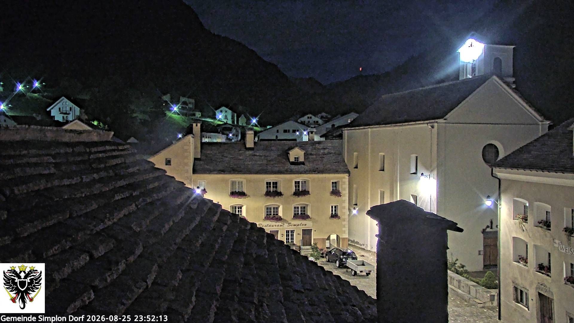 Simplon Dorf › Nordwesten: Kirche St. Gotthard - Dorfplatz