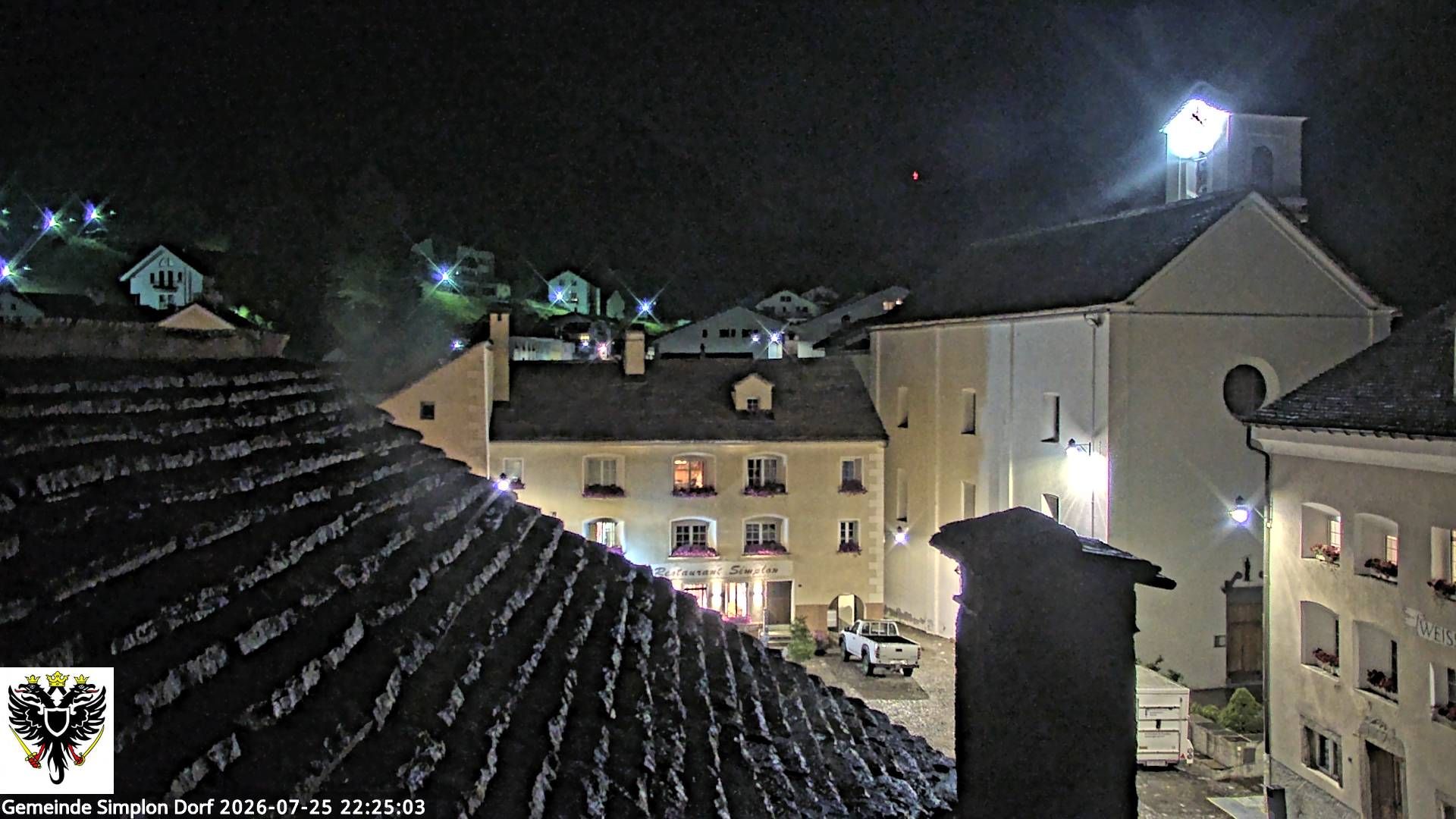 Simplon Dorf › Nordwesten: Kirche St. Gotthard - Dorfplatz