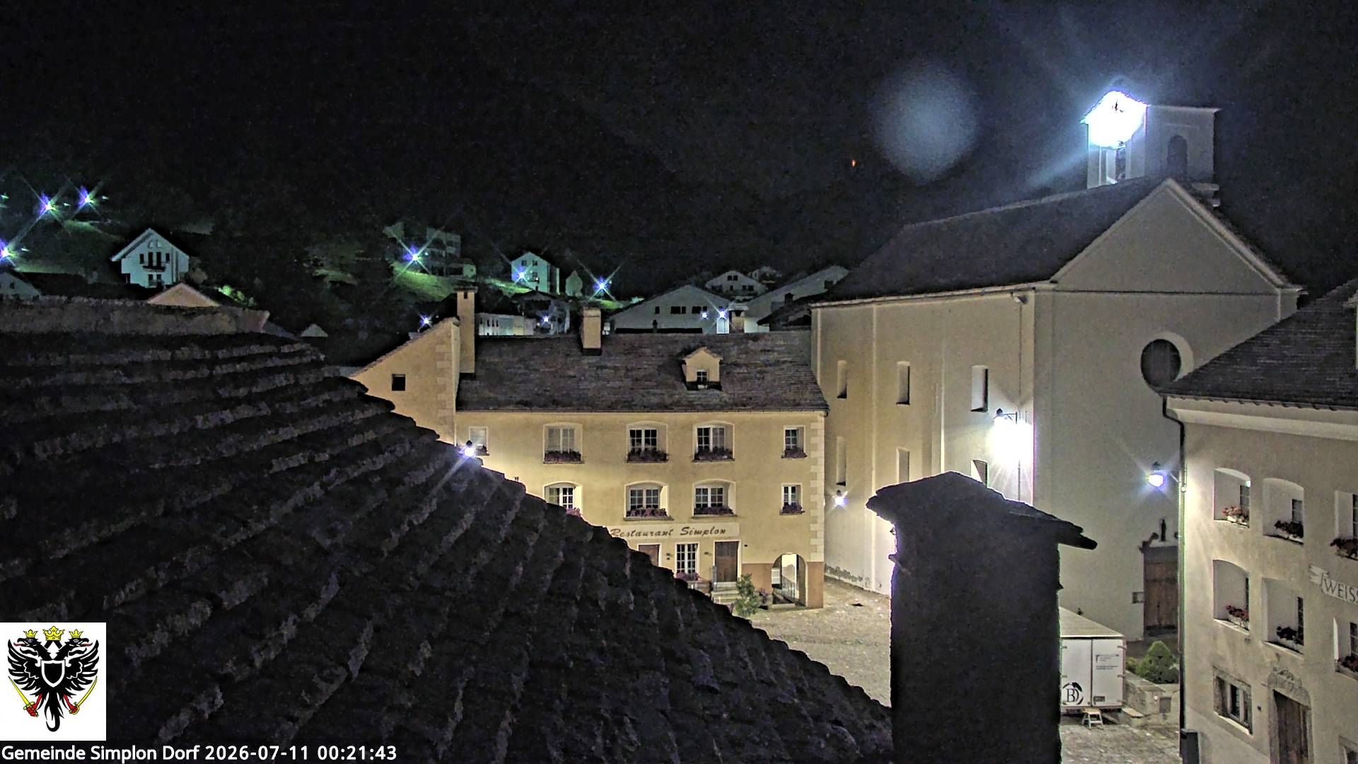 Simplon Dorf › Nordwesten: Kirche St. Gotthard - Dorfplatz