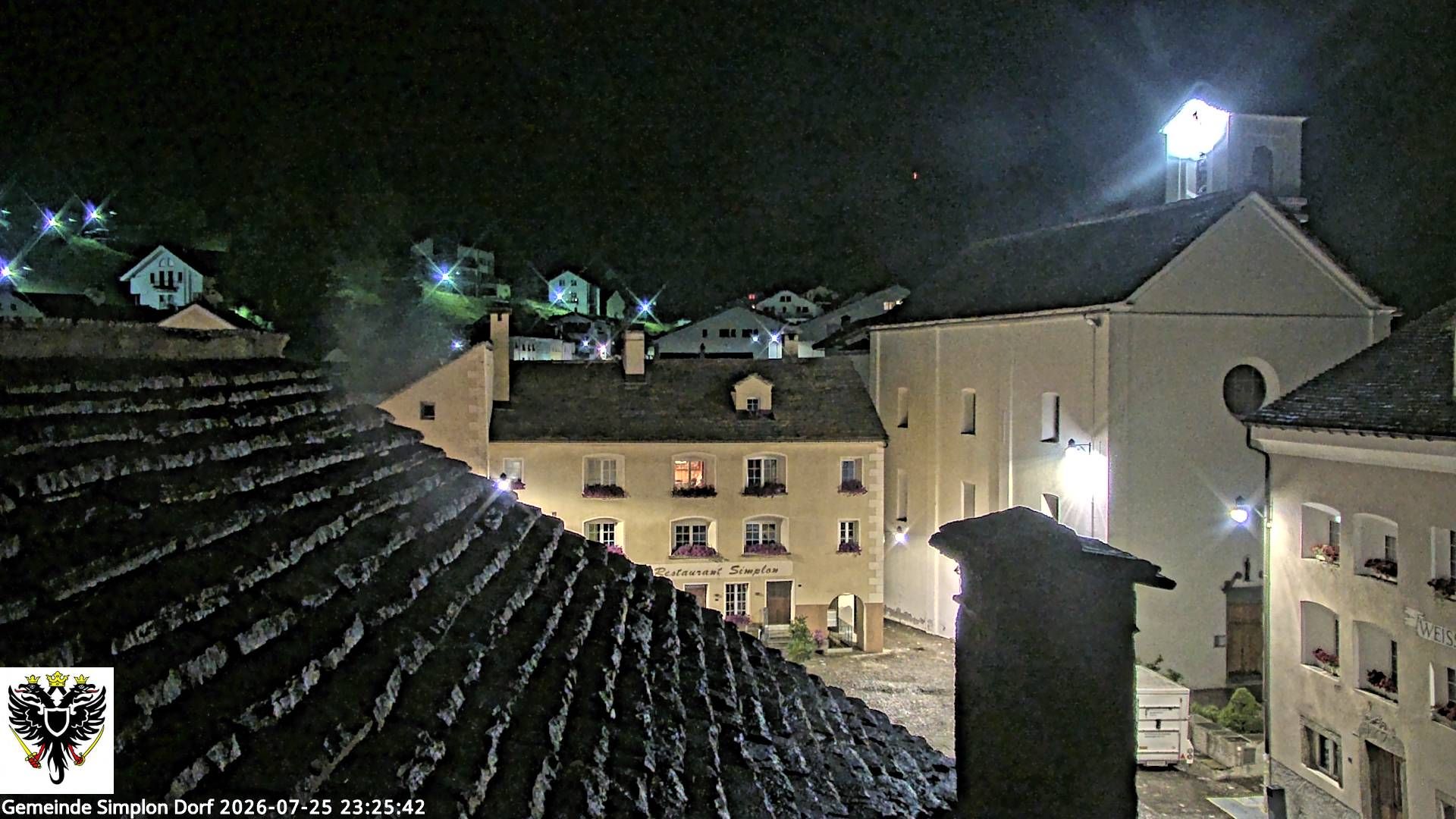 Simplon Dorf › Nordwesten: Kirche St. Gotthard - Dorfplatz