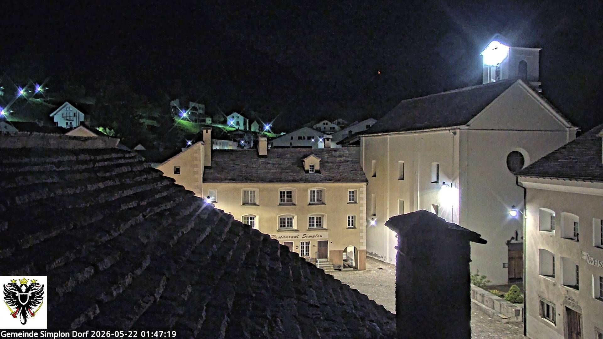 Simplon Dorf › Nordwesten: Kirche St. Gotthard - Dorfplatz