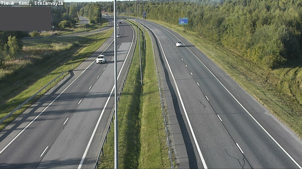 Traffic Cam Keminmaa: Tie 4 Kemi, Etelänväylä - Kemiin
