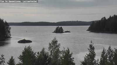 Current or last view from Savonlinna: Tie14 − Laitaatsalmi − Järvimaisema