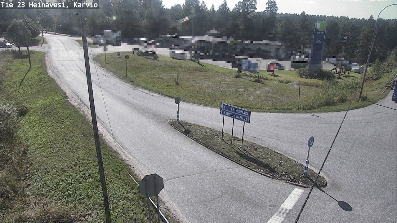 Traffic Cam Heinavesi: Tie - Karvio - Tie 85422 Lepikkomäkeen