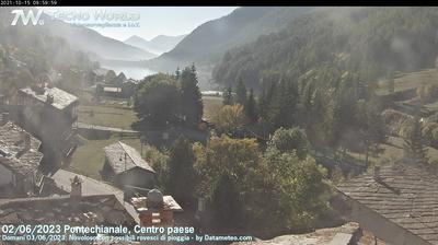Daylight webcam view from Pontechianale › East