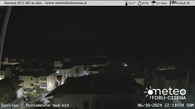 immagine della webcam nei dintorni di Sant'Agata Feltria: webcam Sarsina