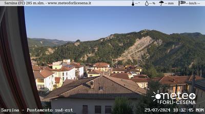 immagine della webcam nei dintorni di Portico e San Benedetto: webcam Sarsina