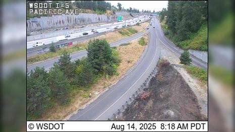 Traffic Cam Tacoma: I-5 at MP 133.6: Pacific Ave