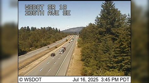 Atkinson: Traffic & Landscape on SR 18 Webcam