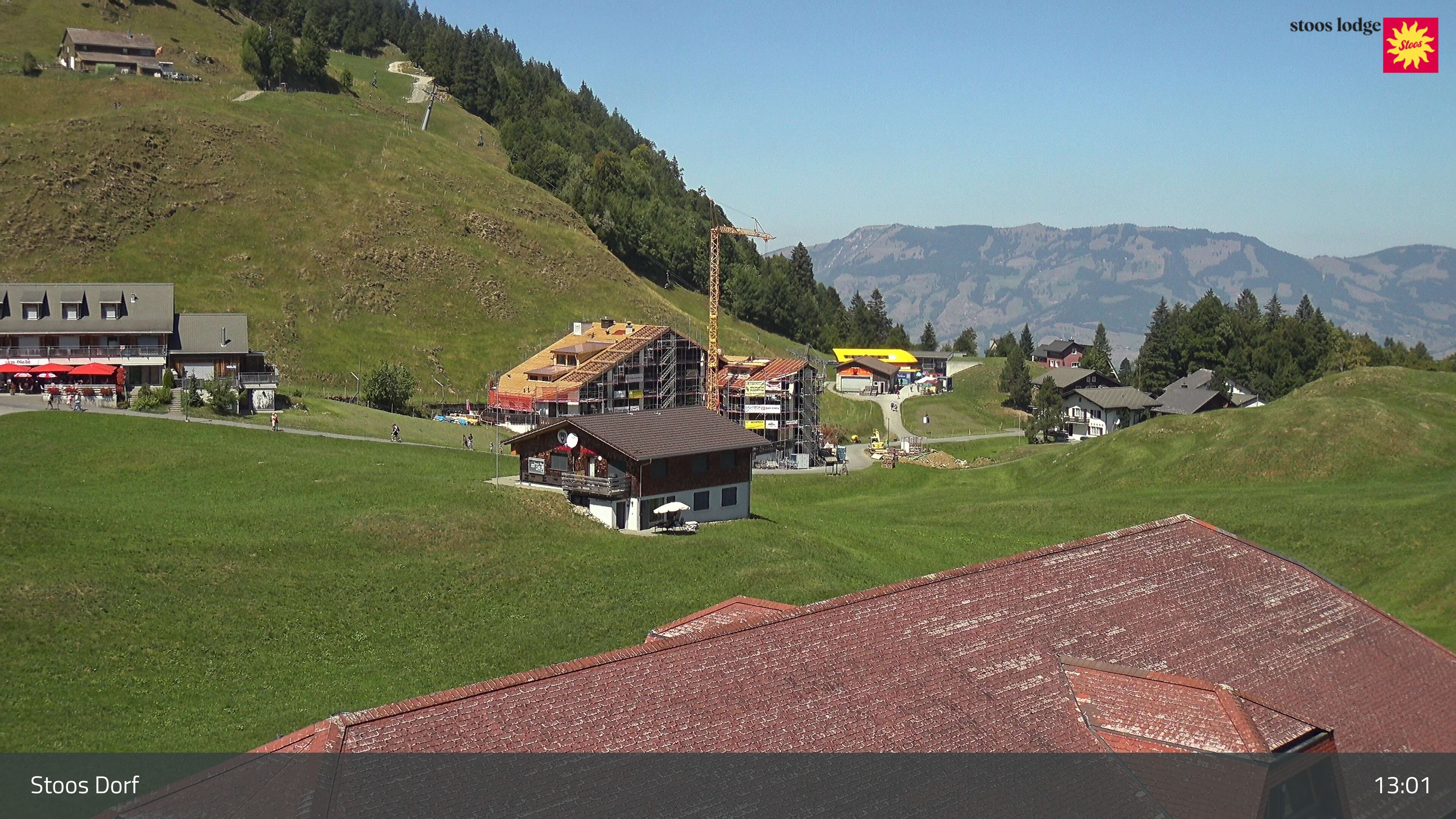 Stoos SZ › Nordwesten: Bounce Circus Fronalphalle Stoos - Schweizer Skischule Stoos - Stoos(Sesselbahn Fronalpstock)