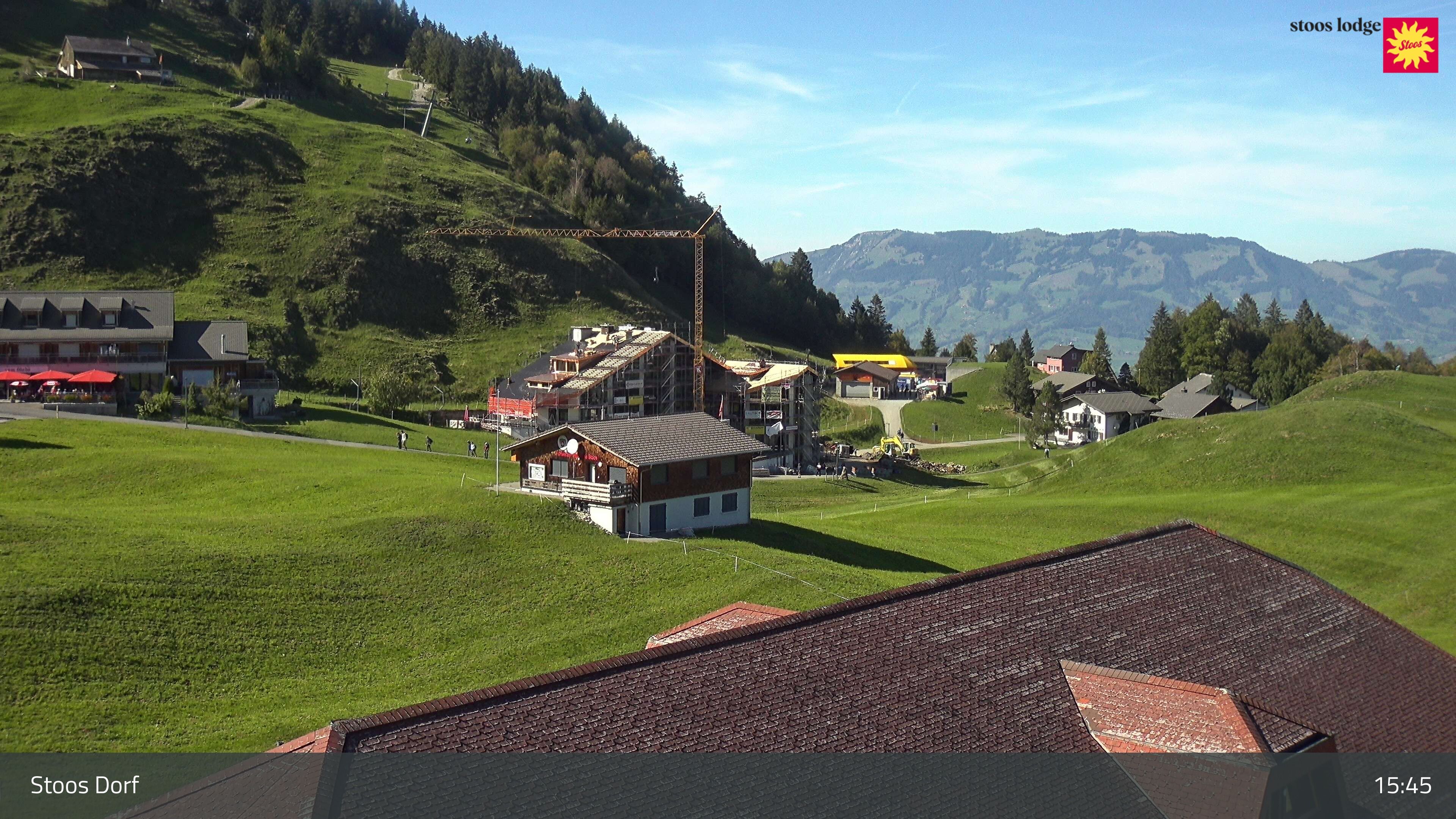 Stoos SZ › Nordwesten: Bounce Circus Fronalphalle Stoos - Schweizer Skischule Stoos - Stoos(Sesselbahn Fronalpstock)