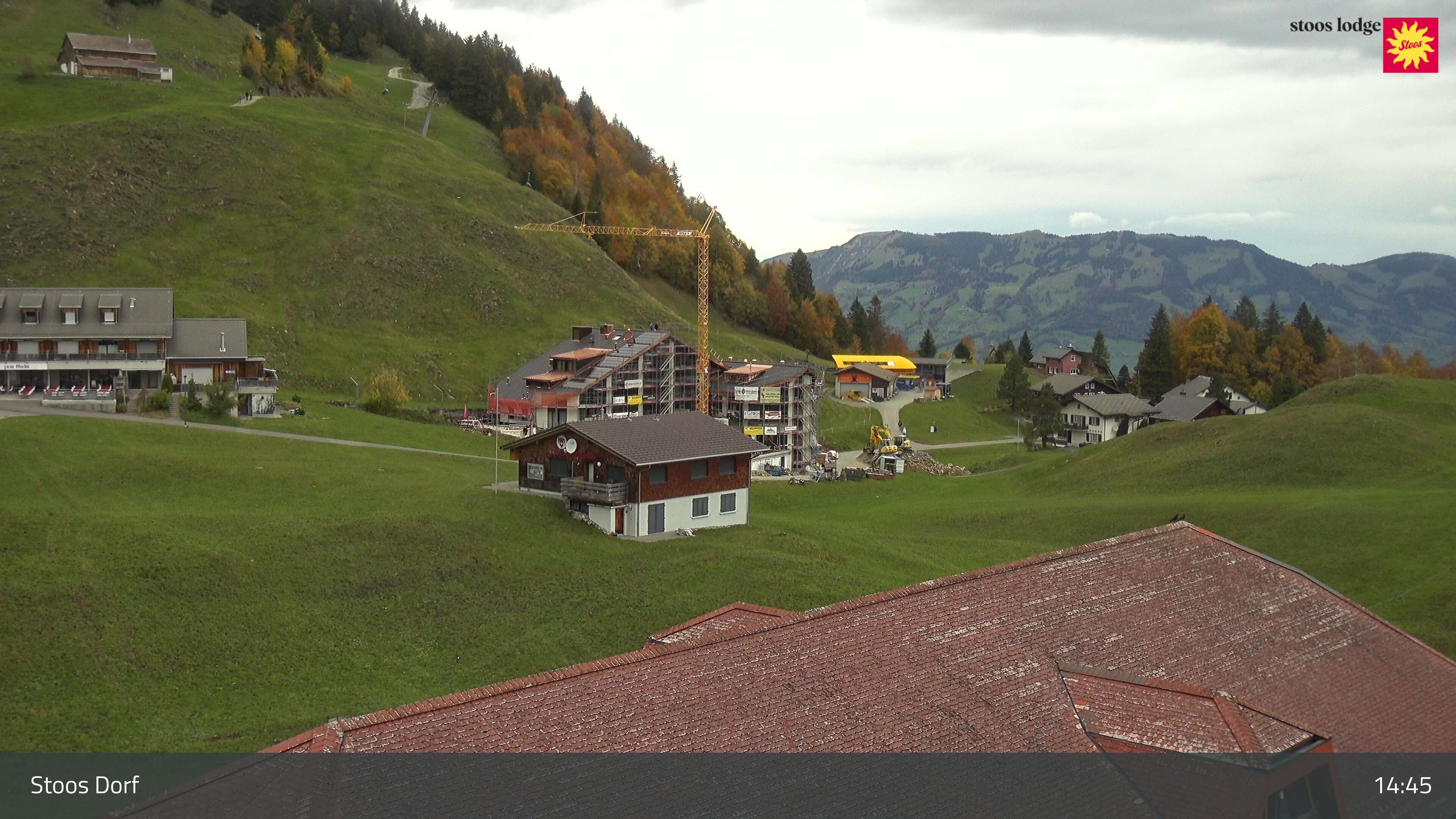 Stoos SZ › Nordwesten: Bounce Circus Fronalphalle Stoos - Schweizer Skischule Stoos - Stoos(Sesselbahn Fronalpstock)