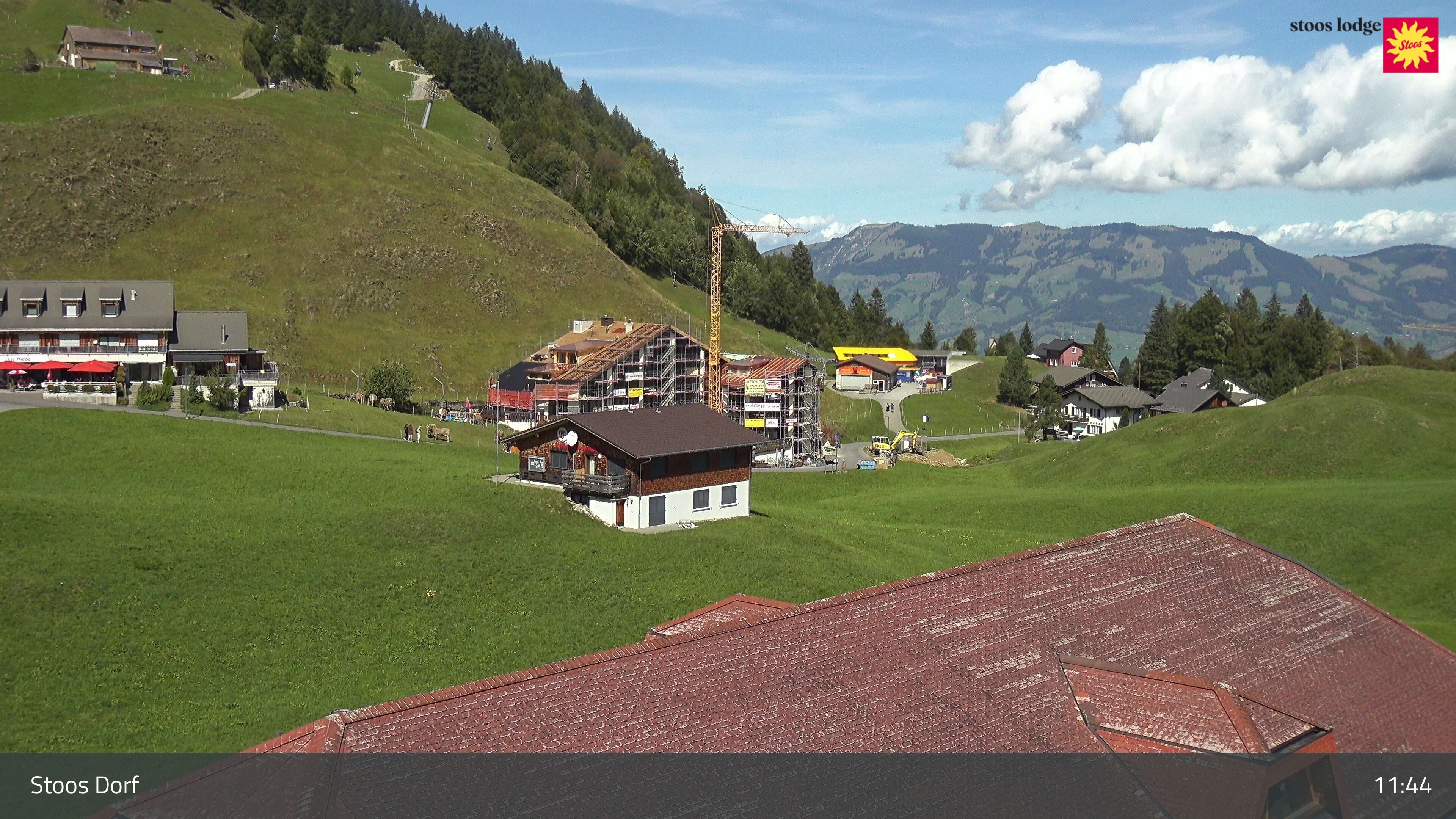 Stoos SZ › Nordwesten: Bounce Circus Fronalphalle Stoos - Schweizer Skischule Stoos - Stoos(Sesselbahn Fronalpstock)